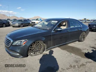 2018 Mercedes-Benz S 560 с VIN WDDUG8GB2JA346829, выставлен на аукционе Copart как лот 44189335 с пробегом 70 439 миль миль и Списание • Salvage title. История ставок и продаж доступна на DreamBid. Изображение 1.