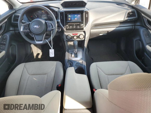 2022 Subaru Impreza Premium with VIN 4S3GKAD61N3602876, listed as a Copart auction lot 64166075 with 26,511 mi miles and Salvage title. Bid and sale history available at DreamBid. Image 8.