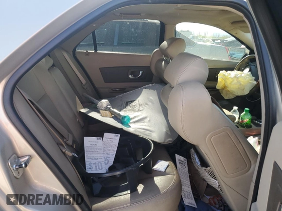 2007 Cadillac CTS with VIN 1G6DP577070134095, listed as a Copart auction lot 55078745 with 155,131 mi miles and Salvage Title. Bid and sale history available at DreamBid. Image 10.