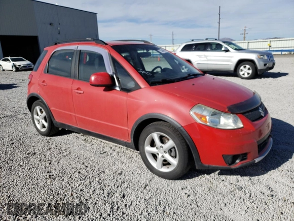 2007 Suzuki SX4 with VIN JS2YB413075103757, listed as a Copart auction lot 46466245 with 56,471 mi miles and Salvage Title. Bid and sale history available at carsss.com. Image 4.