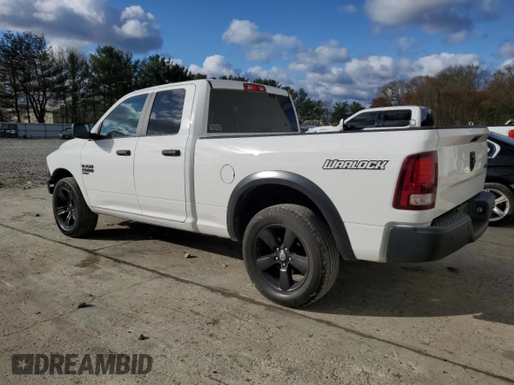 2021 Ram 1500 Classic Warlock with VIN 1C6RR7GG2MS502020, listed as a Copart auction lot 53372085 with 35,674 mi miles and Clean Title. Bid and sale history available at carsss.com. Image 2.