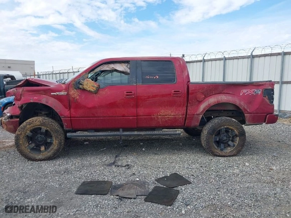 2013 Ford F-150 XL with VIN 1FTFW1CF4DFD68196, listed as a IAAI auction lot 41051752 with 164,149 mi miles. Bid and sale history available at carsss.com. Image 14.