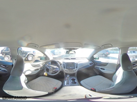 2019 Chevrolet Equinox LS with VIN 3GNAXHEVXKS514900, listed as a Copart auction lot 85048014 with 89,837 mi miles and Salvage Title. Bid and sale history available at carsss.com. Image 16.