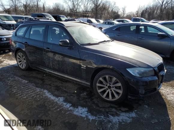 2011 BMW 3 Series 328i xDrive with VIN WBAUU3C58BA541418, listed as a Copart auction lot 88793695 with 168,419 mi miles and Salvage Title. Bid and sale history available at DreamBid. Image 4.