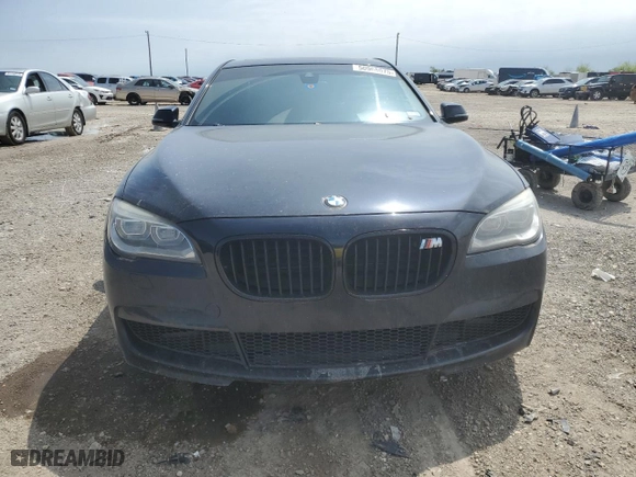 2014 BMW 7 Series 750i with VIN WBAYA8C51ED499832, listed as a Copart auction lot 50968075 with 103,420 mi miles and Clean Title. Bid and sale history available at carsss.com. Image 5.
