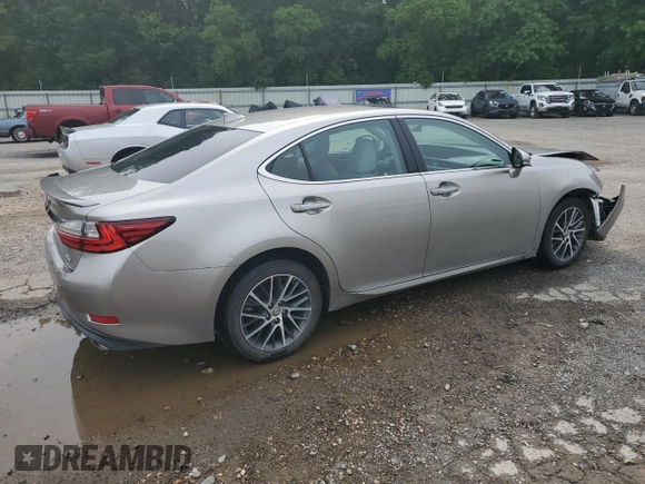 2016 Lexus ES 330 with VIN 58ABK1GG5GU031974, listed as a Copart auction lot 58491375 with 106,852 mi miles and Salvage title. Bid and sale history available at DreamBid. Image 3.