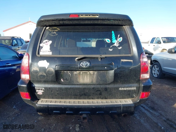 2005 Toyota 4Runner SR5 with VIN JTEBU14R658049719, listed as a IAAI auction lot 41838932 with 222,634 mi miles. Bid and sale history available at carsss.com. Image 16.