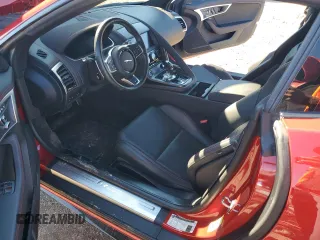 2021 Jaguar F-Type R with VIN SAJD51FE1MCK73529, listed as a Copart auction lot 41490695 with 23,201 mi miles and Salvage Title. Bid and sale history available at DreamBid. Image 7.