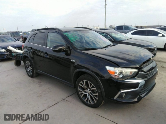 2016 Mitsubishi Outlander Sport 2.4 SEL with VIN JA4AP4AW4GZ048126, listed as a IAAI auction lot 41561876 with 115,049 mi miles. Bid and sale history available at carsss.com. Image 1.