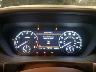 2020 Genesis G90 Premium with VIN KMTF34PA8LU081156, listed as a Copart auction lot 44808875 with 53,629 mi miles and Salvage Title. Bid and sale history available at carsss.com. Image 9.