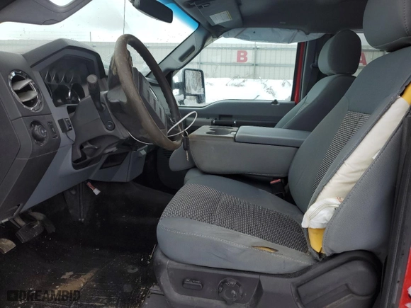 2012 Ford Super Duty F-250 SRW XL with VIN 1FT7W2B64CEA02027, listed as a Copart auction lot 44212295 with 191,295 mi miles and Salvage Title. Bid and sale history available at carsss.com. Image 7.