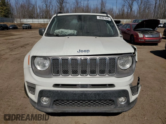 2021 Jeep Renegade Limited with VIN ZACNJDD14MPN00270, listed as a Copart auction lot 48461645 with 82,883 mi miles and Non repairable. Bid and sale history available at DreamBid. Image 5.
