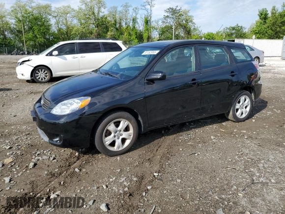 2005 Toyota Matrix STD with VIN 2T1KR32E85C373860, listed as a Copart auction lot 55182955 with 184,152 mi miles and Clean Title. Bid and sale history available at DreamBid. Image 1.