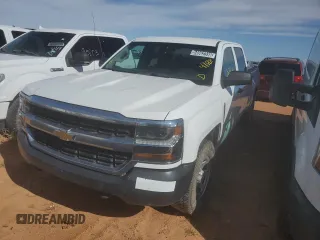 2018 Chevrolet Silverado 1500 Work Truck with VIN 3GCUKNEC9JG528998, listed as a Copart auction lot 54862335 with 163,268 mi miles and Clean Title. Bid and sale history available at DreamBid. Image 1.