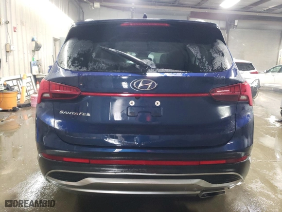 2023 Hyundai Santa Fe SEL with VIN 5NMS34AJ6PH516923, listed as a Copart auction lot 46317505 with 61,806 mi miles and Salvage Title. Bid and sale history available at carsss.com. Image 6.
