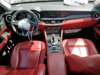 2020 Alfa Romeo Stelvio Sport z VIN ZASPAJAN5L7C75684, wystawiony jako Copart lot #54244135 z przebiegiem 63 941 mil mil oraz Szkoda całkowita • Salvage title. Historia ofert i sprzedaży dostępna na DreamBid. Obrazek 8.