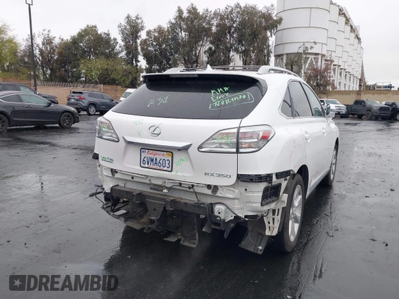 2012 Lexus RX 350 z VIN 2T2BK1BA7CC123198, wystawiony jako IAAI lot #42171220 z przebiegiem 98 898 mil mil oraz . Historia ofert i sprzedaży dostępna na DreamBid. Obrazek 12.