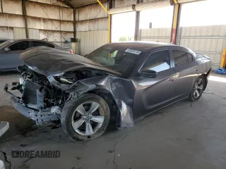 2015 Dodge Charger SE with VIN 2C3CDXBG5FH725994, listed as a Copart auction lot 52629115 with 161,265 mi miles and Salvage Title. Bid and sale history available at carsss.com. Image 1.