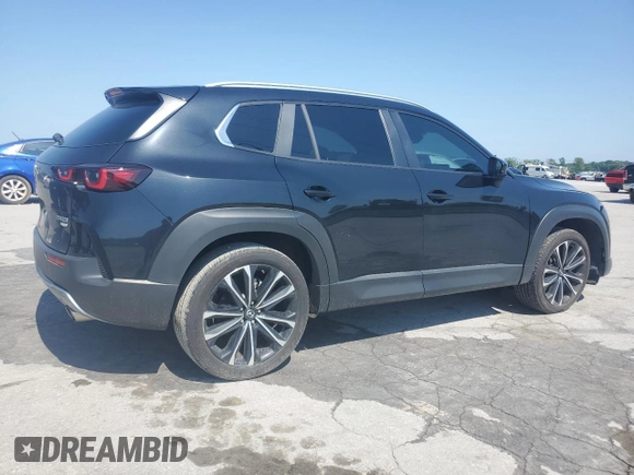 2023 Mazda CX-50 Meridian Edition with VIN 7MMVABXYXPN117298, listed as a Copart auction lot 61474695 with 42,738 mi miles and Salvage title. Bid and sale history available at DreamBid. Image 3.