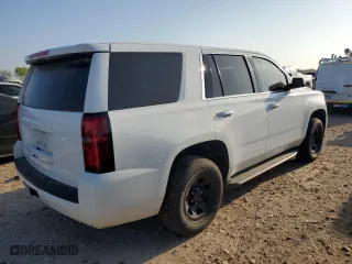 2017 Chevrolet Tahoe Commercial with VIN 1GNLCDEC8HR238417, listed as a Copart auction lot 50503545 with 0 mi miles and Clean Title. Bid and sale history available at carsss.com. Image 3.