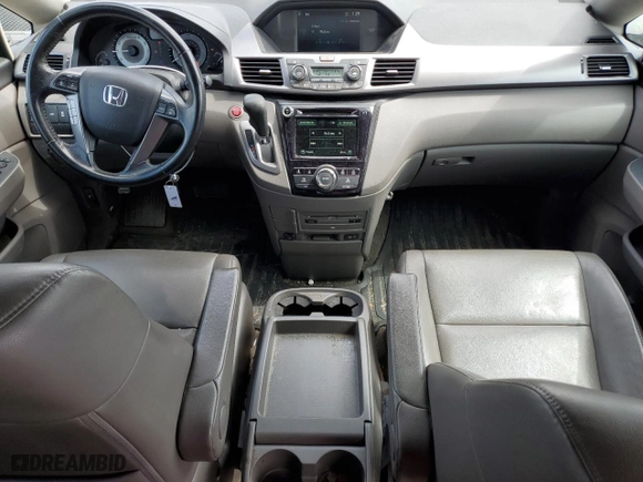 2014 Honda Odyssey EX-L with VIN 5FNRL5H6XEB066620, listed as a Copart auction lot 50986735 with 134,040 mi miles and Salvage Title. Bid and sale history available at carsss.com. Image 8.