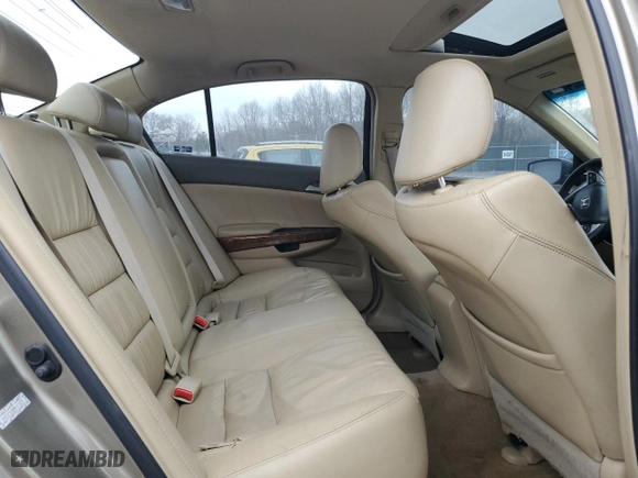2009 Honda Accord Sdn EX-L with VIN 1HGCP36809A023875, listed as a Copart auction lot 51132405 with 153,736 mi miles and Salvage Title. Bid and sale history available at carsss.com. Image 10.