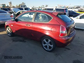 2007 Hyundai Accent SE with VIN KMHCN36C67U023704, listed as a IAAI auction lot 41631710 with 171,793 mi miles. Bid and sale history available at carsss.com. Image 3.