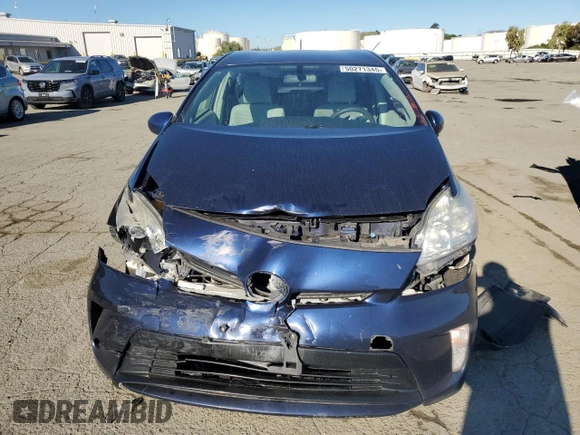 2013 Toyota Prius One with VIN JTDKN3DU5D0351775, listed as a Copart auction lot 50271345 with 169,628 mi miles and Salvage Title. Bid and sale history available at carsss.com. Image 5.