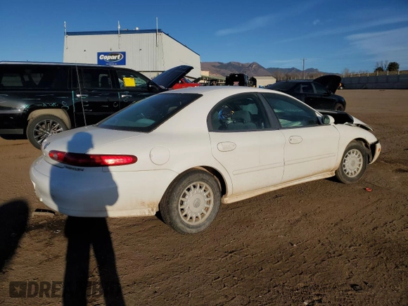 1997 Mercury Sable GS with VIN 1MELM50U6VG650207, listed as a Copart auction lot 47939155 with Not Provided miles and Salvage Title. Bid and sale history available at carsss.com. Image 3.