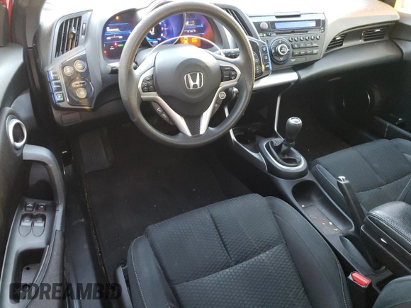 2013 Honda CR-Z with VIN JHMZF1C49DS000050, listed as a Copart auction lot 79712424 with 118,527 mi miles and Salvage Title. Bid and sale history available at carsss.com. Image 8.