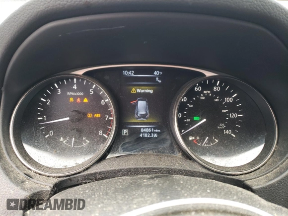 2016 Nissan Rogue S with VIN JN8AT2MV8GW146199, listed as a Copart auction lot 51977215 with 84,861 mi miles and Salvage Title. Bid and sale history available at carsss.com. Image 9.