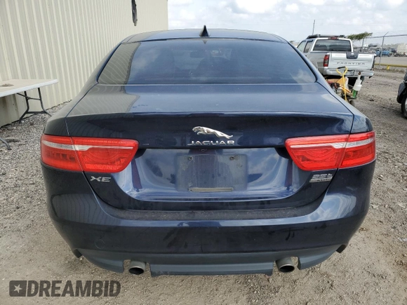 2018 Jaguar XE 25t Prestige with VIN SAJAK4FX3JCP37866, listed as a Copart auction lot 82324904 with 64,244 mi miles and Salvage Title. Bid and sale history available at carsss.com. Image 6.