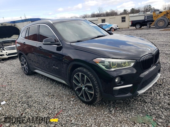 2017 BMW X1 sDrive28i with VIN WBXHU7C33H5H36487, listed as a Copart auction lot 45347465 with 147,702 mi miles and Clean Title. Bid and sale history available at carsss.com. Image 4.