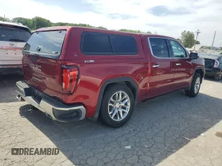 2022 GMC Sierra 1500 Limited SLT with VIN 3GTU9DEDXNG211591, listed as a Copart auction lot 68378384 with 20,016 mi miles and Salvage Title. Bid and sale history available at carsss.com. Image 3.