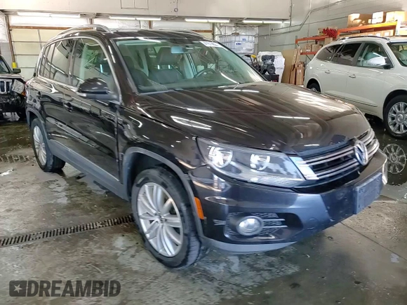 2013 Volkswagen Tiguan SE z VIN WVGBV7AX9DW529234, wystawiony jako Copart lot #41610635 z przebiegiem 130 566 mil mil oraz Szkoda całkowita • Salvage title. Historia ofert i sprzedaży dostępna na DreamBid. Obrazek 14.