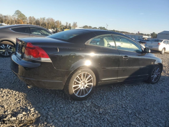 2009 Volvo C70 with VIN YV1MC67289J076117, listed as a Copart auction lot 82969644 with 192,359 mi miles and Salvage Title. Bid and sale history available at carsss.com. Image 3.