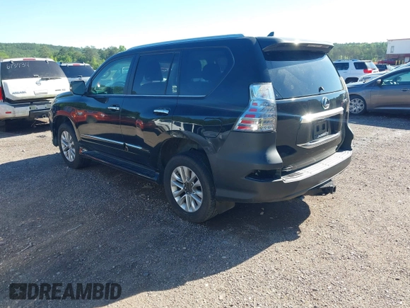 2014 Lexus GX with VIN JTJBM7FX1E5072455, listed as a IAAI auction lot 42133000 with 251,879 mi miles. Bid and sale history available at carsss.com. Image 3.
