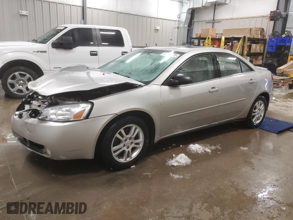 2006 Pontiac G6 6-Cyl z VIN 1G2ZG558764174412, wystawiony jako Copart lot #45677485 z przebiegiem 286 524 mil mil oraz Czysty tytuł • Clean title. Historia ofert i sprzedaży dostępna na DreamBid. Obrazek 1.