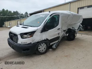2024 Ford Transit Cargo с VIN 1FTBR1Y89RKA87462, выставлен на аукционе Copart как лот 59623925 с пробегом 9 382 миль миль и Списание • Salvage title. История ставок и продаж доступна на DreamBid. Изображение 1.