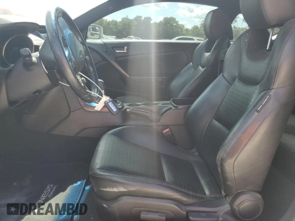 2013 Hyundai Genesis Coupe R-Spec with VIN KMHHU6KJ5DU091048, listed as a Copart auction lot 62120655 with 155,874 mi miles and Salvage title. Bid and sale history available at DreamBid. Image 7.