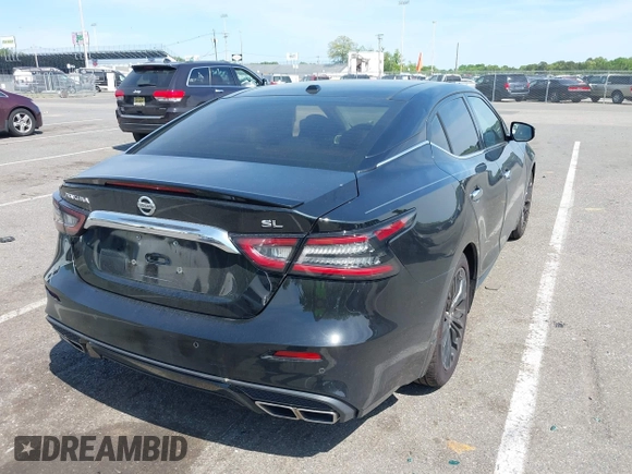 2020 Nissan Maxima SL with VIN 1N4AA6DV5LC366300, listed as a IAAI auction lot 42220939 with 16,858 mi miles and . Bid and sale history available at DreamBid. Image 4.
