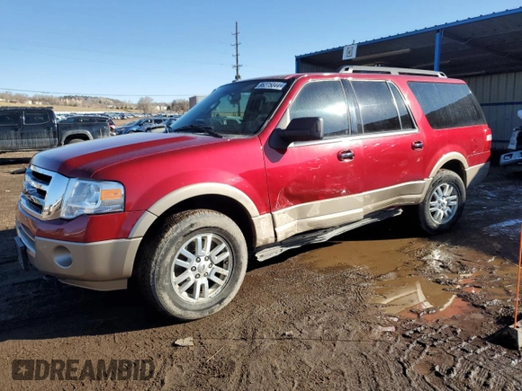 2014 Ford Expedition EL XLT with VIN 1FMJK1J51EEF29218, listed as a Copart auction lot 86275044 with 169,661 mi miles and Salvage Title. Bid and sale history available at carsss.com. Image 1.