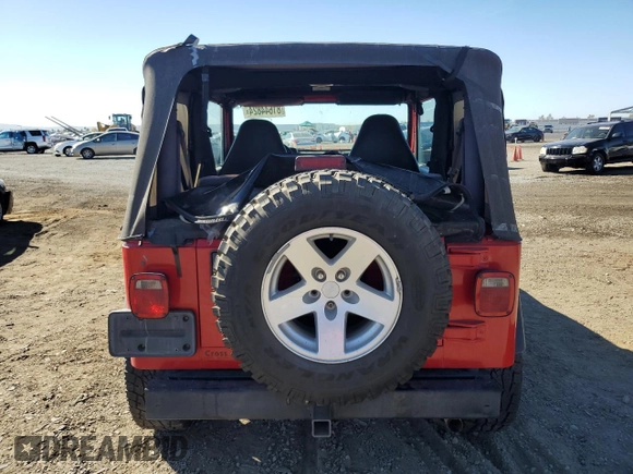 2001 Jeep Wrangler SE with VIN 1J4FA29P91P367534, listed as a Copart auction lot 81644824 with 156,597 mi miles and Clean Title. Bid and sale history available at carsss.com. Image 6.