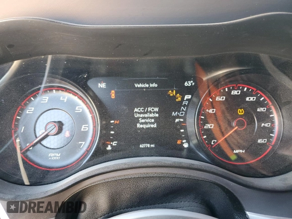 2022 Dodge Charger R/T with VIN 2C3CDXCT1NH192763, listed as a Copart auction lot 45672165 with 62,778 mi miles and Salvage Title. Bid and sale history available at carsss.com. Image 9.