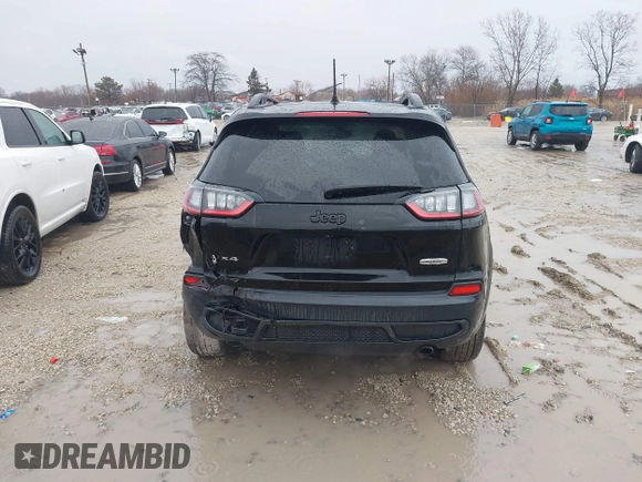 2020 Jeep Cherokee Latitude with VIN 1C4PJMCX9LD584410, listed as a IAAI auction lot 41710754 with 73,325 mi miles. Bid and sale history available at carsss.com. Image 16.