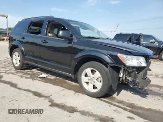 2016 Dodge Journey American Value with VIN 3C4PDCAB9GT162436, listed as a Copart auction lot 54901545 with 120,849 mi miles and Salvage Title. Bid and sale history available at DreamBid. Image 4.