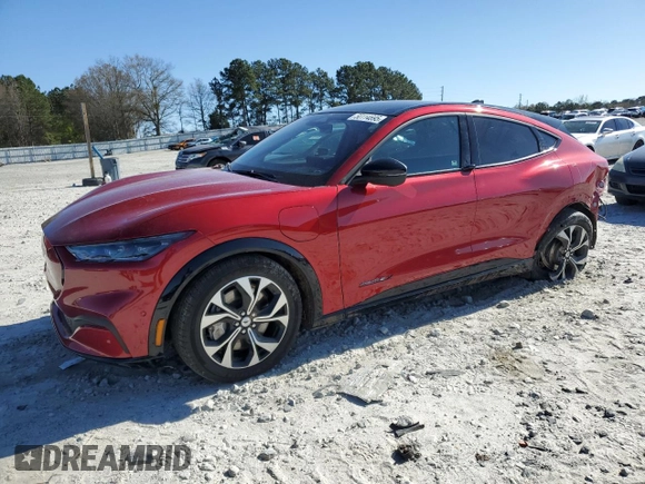 2022 Ford Mustang Mach-E Premium with VIN 3FMTK3R79NMA29148, listed as a Copart auction lot 50114695 with 37,903 mi miles and Salvage Title. Bid and sale history available at DreamBid. Image 1.