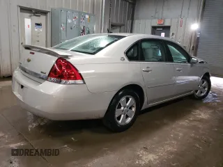 2008 Chevrolet Impala LT with VIN 2G1WT58K981324447, listed as a Copart auction lot 51813445 with 48,358 mi miles and Salvage Title. Bid and sale history available at DreamBid. Image 3.