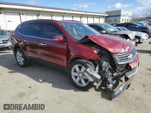 2017 Chevrolet Traverse LT with VIN 1GNKRGKD7HJ126814, listed as a Copart auction lot 47560705 with 101,884 mi miles and Salvage Title. Bid and sale history available at DreamBid. Image 4.