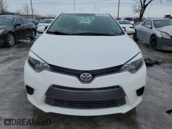 2016 Toyota Corolla L with VIN 2T1BURHE9GC523373, listed as a Copart auction lot 45379455 with 99,953 mi miles and Salvage Title. Bid and sale history available at DreamBid. Image 5.